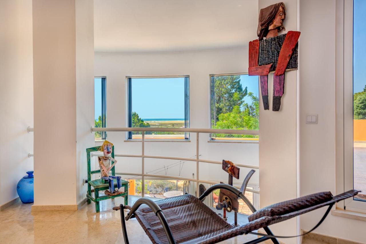 Meia Lua - Your Private Artsy Paradise Overlooking The Ria Formosa With Pool And Sea Views Near Barril Beach, Tavira ルース・デ・タビラ エクステリア 写真